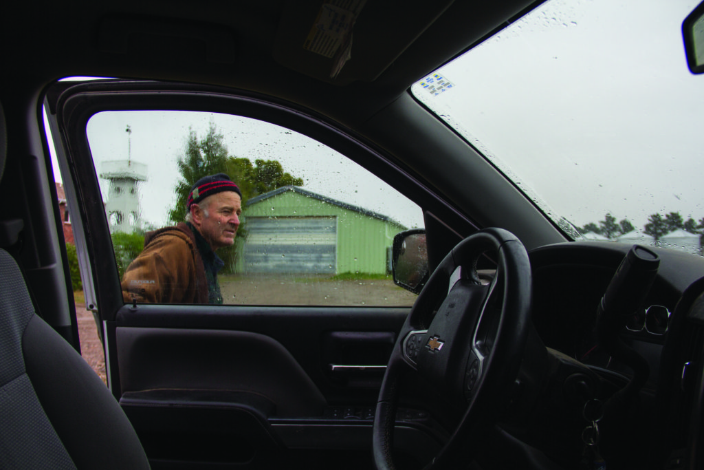 In the late 1990s, Bob Quinn’s farm faced numerous cases of pesticide drift. PHOTO BY GABBY FRIEDLANDER | STAFF PHOTOGRAPHER