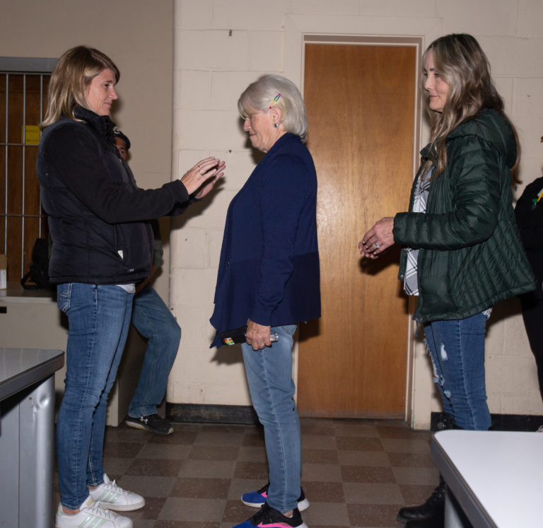 Tour guides ask participants to volunteer for what is called the "Human Pendulum.” This activity includes a medium who stands between two other volunteers that act as spotters. The tour guide then asks the spirits a series of yes or no questions.